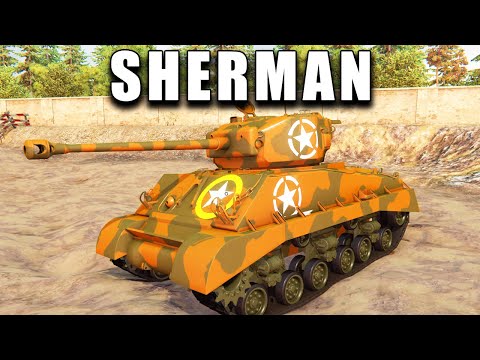 FINISHING THE M4 SHERMAN TANK | Tank Mechanic Simulator