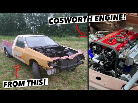 Saving a scrap yard P100 *INSANE COSWORTH ENGINE BUILD!!*