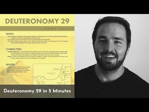 Deuteronomy 29 Summary: 5 Minute Bible Study