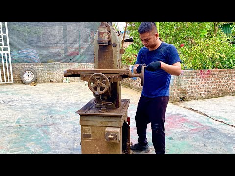 Fully restore old Japanese MAKINO milling machine |Restore and repair antique metal milling machines