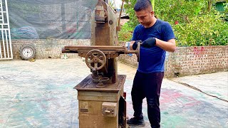 Fully restore old Japanese MAKINO milling machine |Restore and repair antique metal milling machines