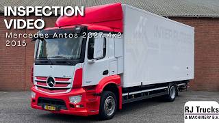 Camion container Mercedes-Benz ANTOS 2027 - BDF | Full Air | Dhollandia Lift | T&Uuml;V 02/27 | NL | Imagine 4 - Autoline