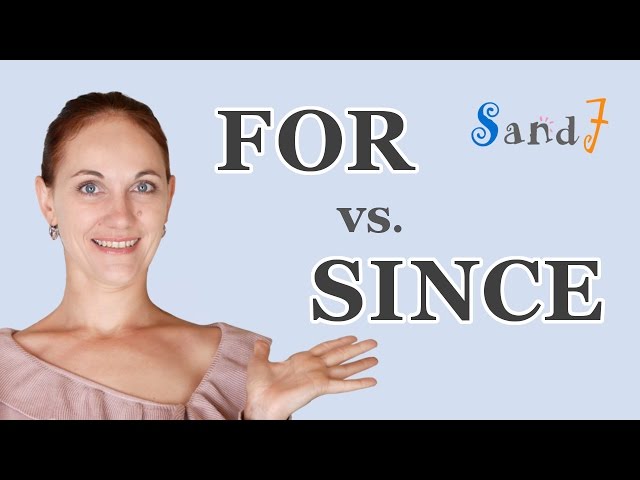 Video Pronunciation of since in English