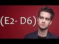 [RE-UPLOAD] Brendon Urie's FULL LIVE Vocal Range in ONE MINUTE