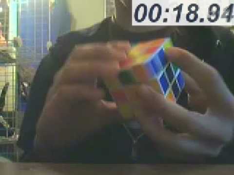 3x3x3 Rubik's Cube Solve-  47.50
