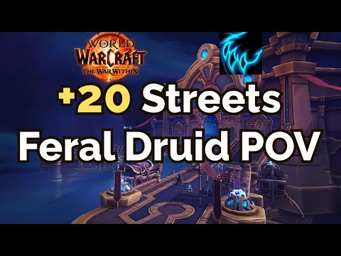 +20 Streets - Feral Druid POV - TWW S3 M+