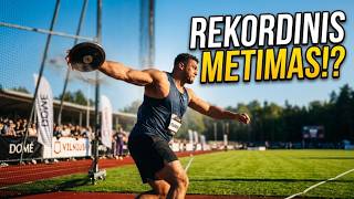 Disko metimo varžybos Vingio parko stadione