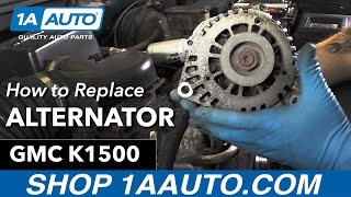 How to Replace Alternator 96-99 GMC Sierra K1500 5.7L