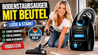 Bodenstaubsauger mit Beutel: Siemens Bodenstaubsauger Q5.0 (VSQ5X1230)