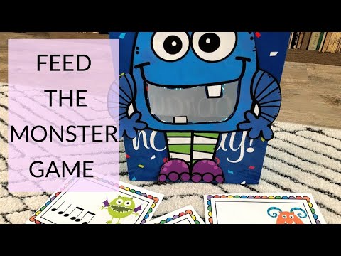FEED THE MONSTER GAME FOR PRIMARY CENTERS + Free download