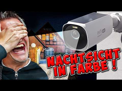 UNFASSBAR! Nachtsicht komplett in Farbe! eufy S3 Pro Überwachungskamera Praxis Test