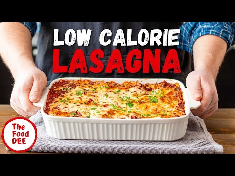 The Best Homemade Low Calorie Lasagna Recipe