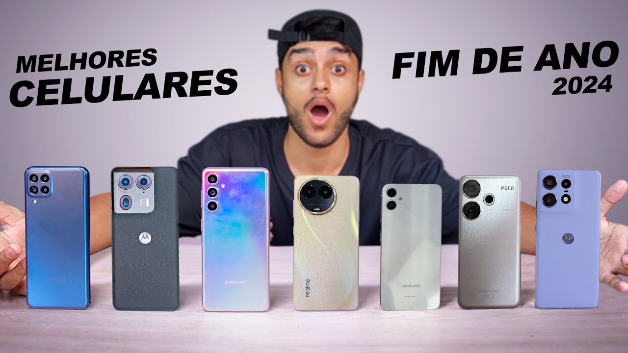 até 2025! MELHORES celulares LANÇAMENTO para COMPRAR Fim do ANO!