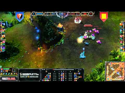 FirstBloodTV - Komplett.dk King of Denmark - WEHYPE DK vs LoLDK