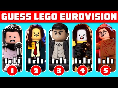 Guess The Eurovision 2025 Song | Eurovision Song Contest 2025 | Lego Edition