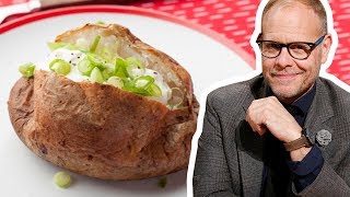 Alton Brown Makes a Perfect Baked Potato | Good Eats | Food Network