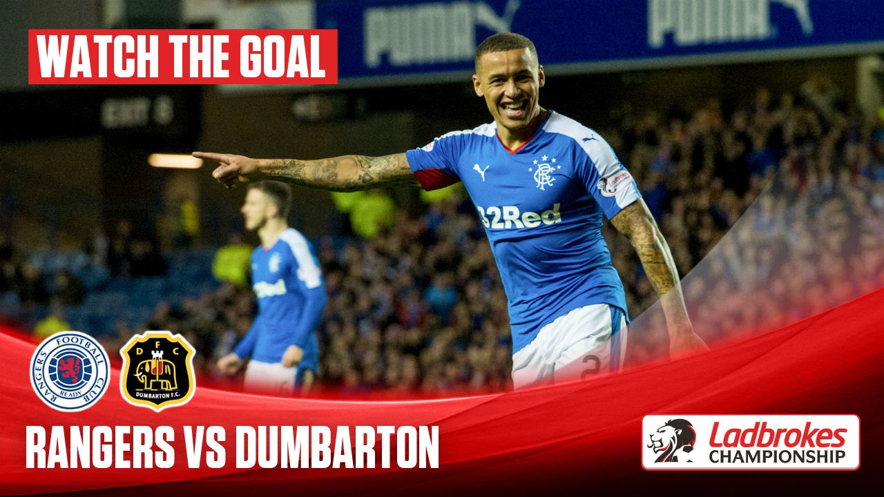 FC Glascow Rangers 1-0 FC Dumbarton 