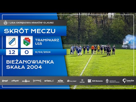 SKRÓT MECZU | Bieżanowianka 12:0 Skała 2004 | TRAMPKARZ U15