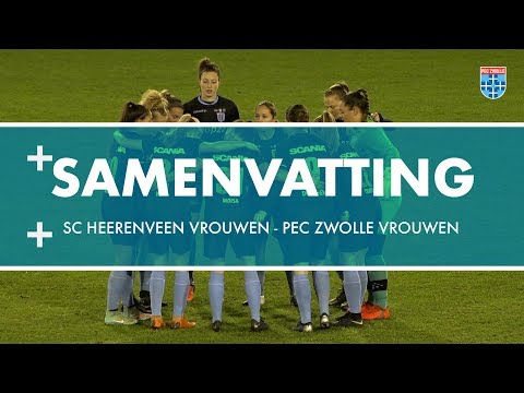 Samenvatting sc Heerenveen Vrouwen - PEC Zwolle Vrouwen