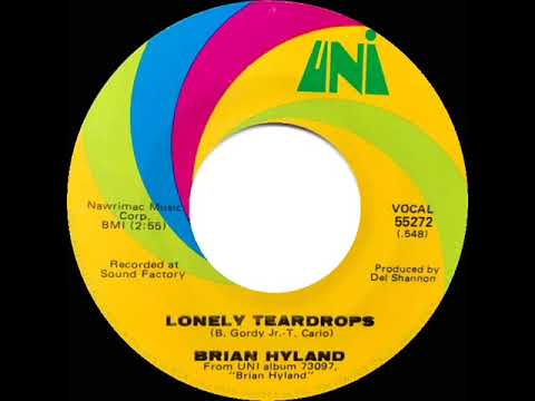 1971 HITS ARCHIVE: Lonely Teardrops - Brian Hyland (mono 45)