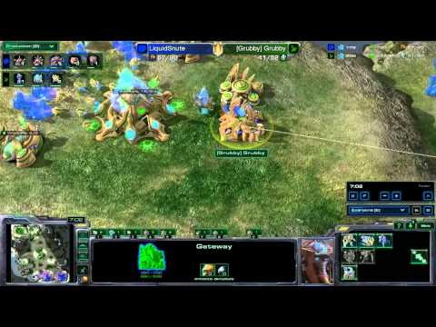 AcerTeamStory Grubby vs LiquidSnute PvZ