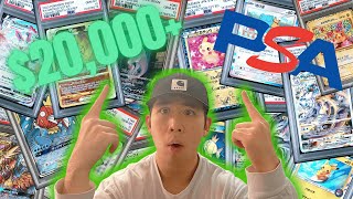 60+ CARD POKEMON MODERN GRAILS PSA SUBMISSION ($20,000+ IN VALUE)