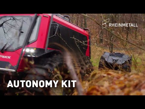 Rheinmetall stellt in Zusammenarbeit mit Zeal Motors das PATH Autonomie-Kit vor