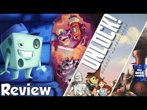 Unlock: Secret Adventures Review - with Tom Vasel