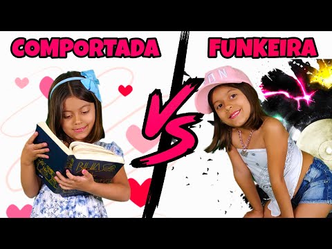 Comportada vs Funkeira ⭐kamilly kids ⭐