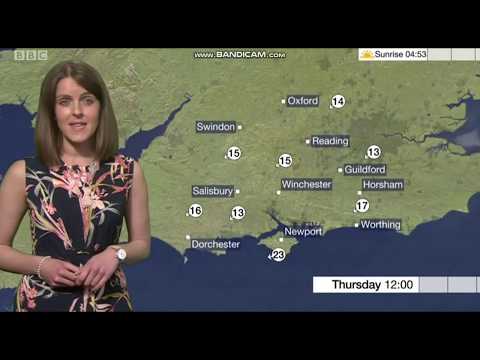 Alex Osbourne - South Today weather - (26th June 2019) - 60 fps Better Quality