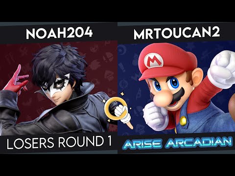 Arise Arcadian - noah204 (Joker) Vs. MrToucan2 (Mario, Pokemon Trainer) - LR1 - Smash Ultimate