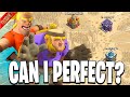 Attempting A Perfect War With Barbarian Kickers And Thrower Giants In Clash Of Clans!
