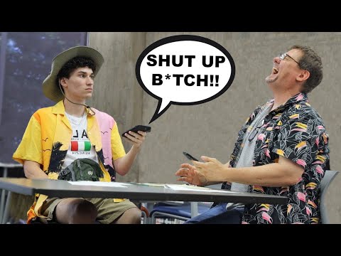 Fake Tourist Trolls English Tutor!