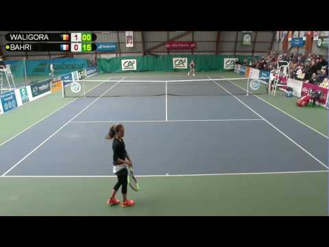WALIGORA (BEL) vs BAHRI (FRA) - Open Super 12 Auray Tennis - Court 4