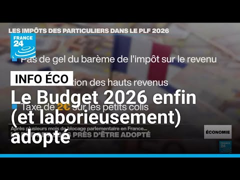 Le PLF 2026 enfin adopté, le texte final très différent de la version initiale • FRANCE 24