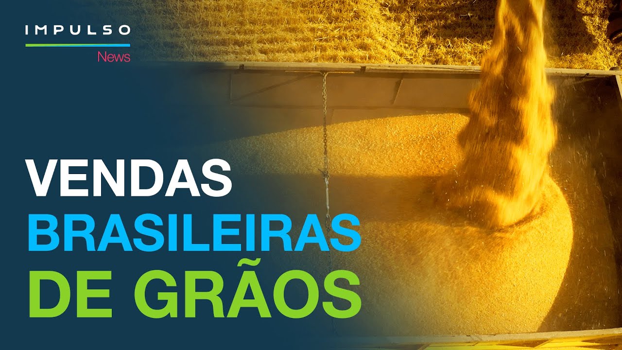 Exportação de grãos segue a todo vapor! | Impulso News EP. 124