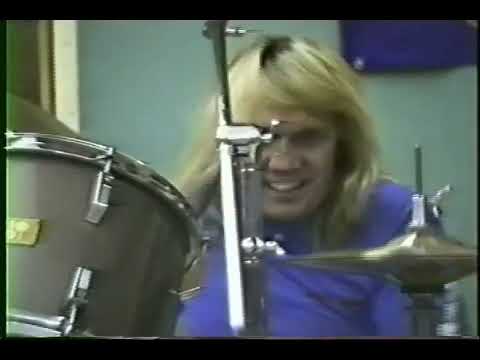 Nicko McBrain - Drum Clinic, Hollywood Florida 1/27/88 - Iron Maiden