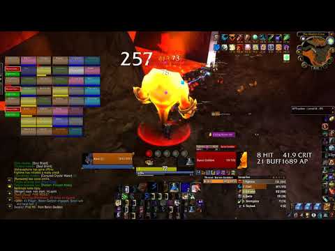 Molten Core Boss Highlights (Feral DPS) (99 parses)