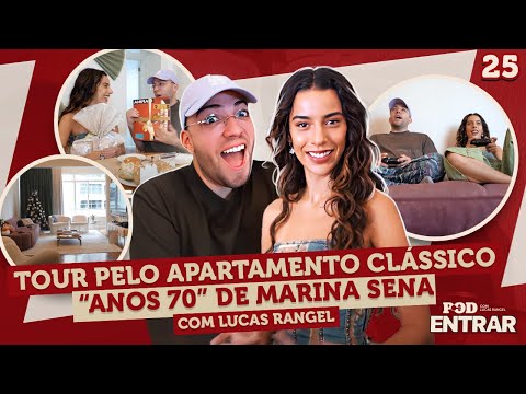 POD ENTRAR - Tour pelo apê vintage com estilo anos 70 de Marina Sena com Lucas Rangel