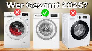 Die besten Waschmaschinen 2025 im großen Vergleich – von günstigen Einsteigern bis High-End-Geräten!