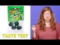 Sour Pickle Balls Taste test