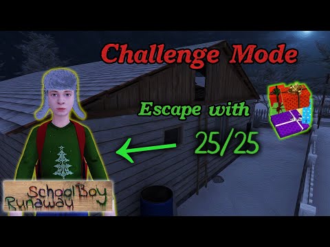 Schoolboy Runaway - Challenge Mode Collecting All 25 Gifts