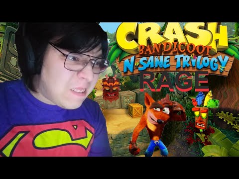 Mark's Rage Compilation Ft. Crash Bandicoot