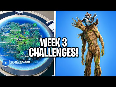 How to Complete WEEK 3 Challenges (Guide) - Fortnite Chapter 2 Season 4