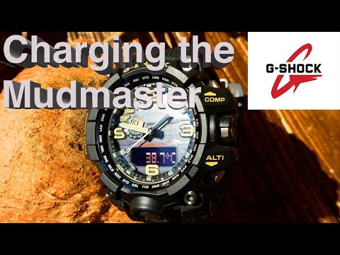 Casio G-SHOCK Mudmaster Charging