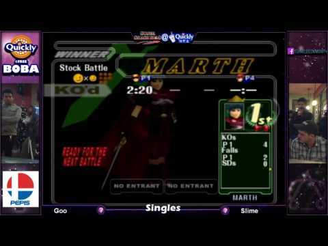 SSBM @ Quickly 13 - Slime Vs. Goo