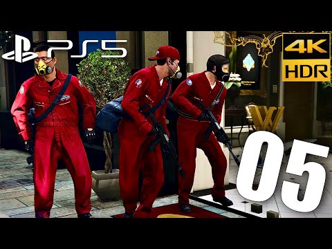 GTA 5 Enhanced Gameplay Walkthrough Part 5 ULTRA REALISTIC | PS5 4K 60FPS HDR |