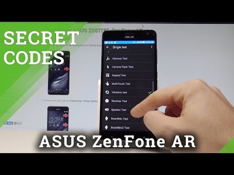 Secret Codes ASUS ZenFone AR - Tricks / Hidden Mode |HardReset.info