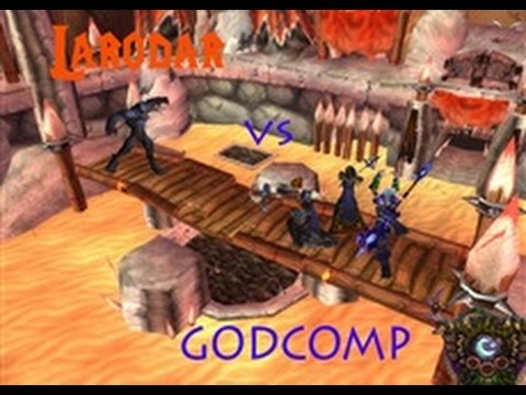Larodar in Jungle Cleave vs 2700 xp Gladiator God Comp 3v3 Arena Match WOW WOD 6.0.3