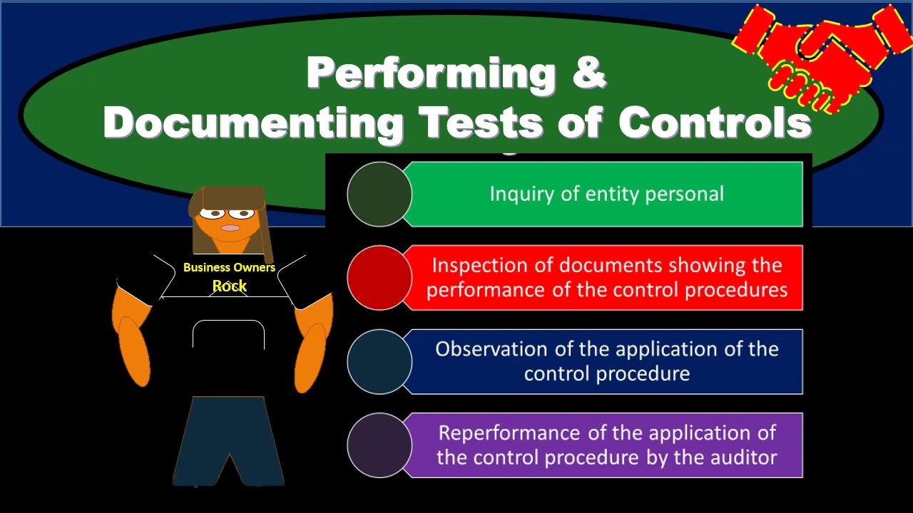 Performing & Documenting Tests of Controls